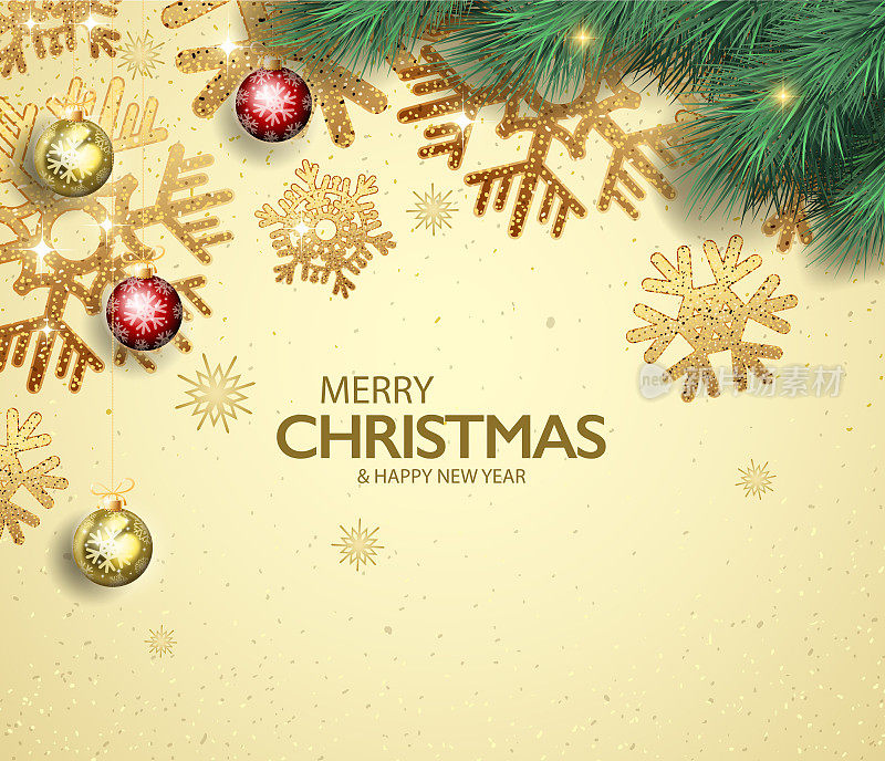 christmas decoration card